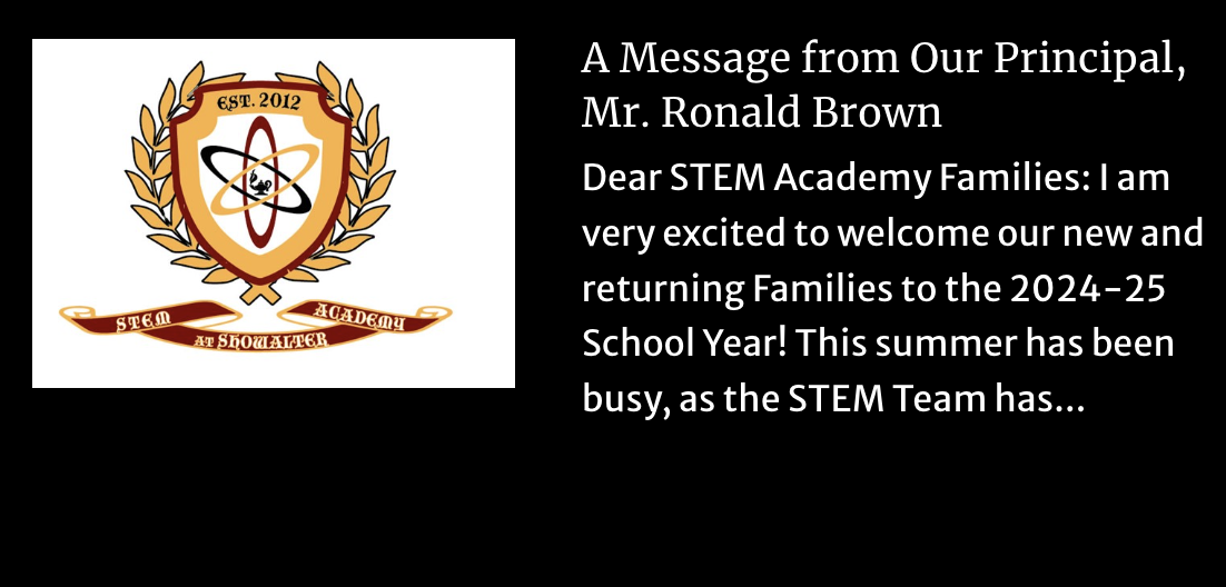  STEM Logo with a snipet of the message included in the attachment